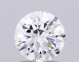 Picture of Lab Grown Diamond 1.04 Carats, Round with Ideal Cut, E Color, VS1 Clarity and Certified by IGI