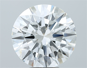 Picture of Natural Diamond 5.21 Carats, Round with Excellent Cut, G Color, SI2 Clarity and Certified by GIA