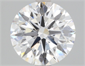 Del inventario de diamantes de laboratorio, 2.02 quilates, Redondo , Color E, claridad VVS2 y certificado IGI