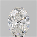 Natural Diamond 1.20 Carats, Oval with  Cut, G Color, VVS1 Clarity and Certified by GIA