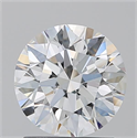 Diamante Natural 1.50 quilates, Redondo , Color F, claridad VS2 y certificado GIA