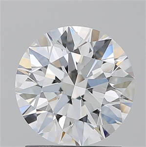 Foto Diamante Natural 1.50 quilates, Redondo , Color F, claridad VS2 y certificado GIA de