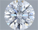 Lab Grown Diamond 1.00 Carats, Round with Excellent Cut, D Color, VVS1 Clarity and Certified by IGI