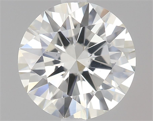 Picture of Natural Diamond 0.70 Carats, Round with Excellent Cut, H Color, SI1 Clarity and Certified by IGI