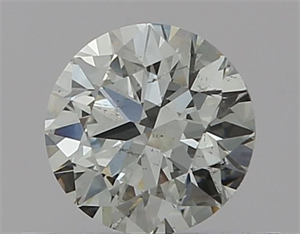 Picture of Natural Diamond 0.40 Carats, Round with Excellent Cut, G Color, SI2 Clarity and Certified by GIA