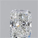 Diamante Natural 0.54 quilates, Radiante , Color H, claridad VVS1 y certificado GIA