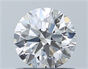 Natural Diamond 0.71 Carats, Round with Excellent Cut, E Color, VS1 Clarity and Certified by GIA