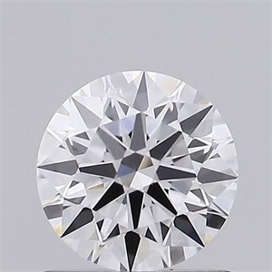 Picture of Lab Grown Diamond 0.71 Carats, Round with Ideal Cut, D Color, VVS1 Clarity and Certified by IGI