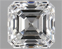 Diamante Natural 0.96 quilates, Asscher , Color H, claridad VS2 y certificado GIA