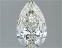 Natural Diamond 1.50 Carats, Pear with  Cut, G Color, VVS1 Clarity and Certified by IGI