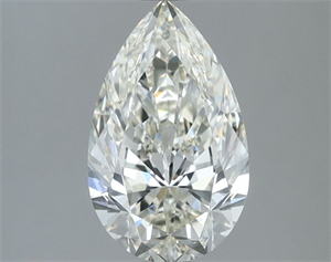 Picture of Natural Diamond 1.50 Carats, Pear with  Cut, G Color, VVS1 Clarity and Certified by IGI