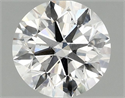 Del inventario de diamantes de laboratorio, 1.51 quilates, Redondo , Color E, claridad VS2 y certificado IGI