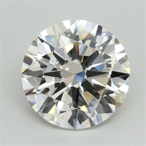 Picture of Lab Grown Diamond 6.01 Carats, Round with Excellent Cut, E Color, VS1 Clarity and Certified by IGI