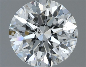 Picture of Natural Diamond 1.00 Carats, Round with Very Good Cut, E Color, SI1 Clarity and Certified by IGI
