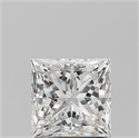 Natural Diamond 1.50 Carats, Princess with  Cut, I Color, VVS1 Clarity and Certified by GIA