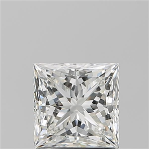 Picture of Natural Diamond 1.50 Carats, Princess with  Cut, I Color, VVS1 Clarity and Certified by GIA