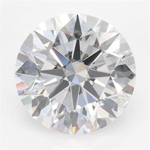 Picture of Lab Grown Diamond 3.66 Carats, Round with Ideal Cut, D Color, IF Clarity and Certified by IGI