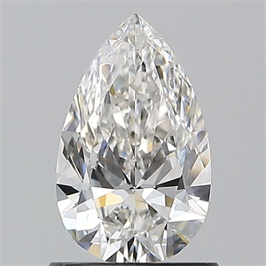 Picture of Natural Diamond 0.90 Carats, Pear with  Cut, G Color, VVS2 Clarity and Certified by GIA