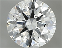 Diamante Natural 0.80 quilates, Redondo , Color F, claridad SI2 y certificado IGI