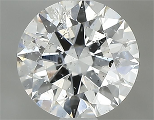 Foto Diamante Natural 0.80 quilates, Redondo , Color F, claridad SI2 y certificado IGI de