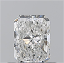Diamante Natural 0.51 quilates, Radiante , Color G, claridad IF y certificado GIA