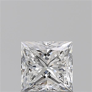 Foto Diamante Natural 1.01 quilates, Princesa , Color F, claridad VS2 y certificado GIA de