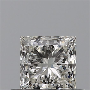 Picture of Natural Diamond 0.50 Carats, Princess with  Cut, K Color, VVS2 Clarity and Certified by GIA