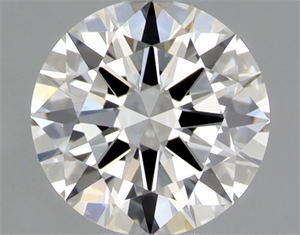 Foto Diamante Natural 0.42 quilates, Redondo , Color G, claridad IF y certificado GIA de