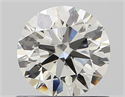 Diamante Natural 0.72 quilates, Redondo , Color K, claridad VS2 y certificado GIA