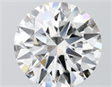 Lab Grown Diamond 2.40 Carats, Round with Ideal Cut, F Color, VVS2 Clarity and Certified by IGI