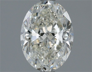 Picture of Natural Diamond 1.54 Carats, Oval with  Cut, H Color, SI1 Clarity and Certified by IGI