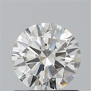Picture of Natural Diamond 0.83 Carats, Round with Excellent Cut, I Color, SI2 Clarity and Certified by GIA