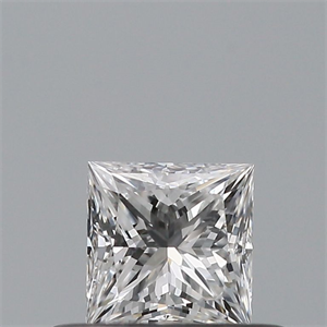 Foto Diamante Natural 0.32 quilates, Princesa , Color D, claridad VVS2 y certificado GIA de