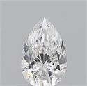 Diamante Natural 0.50 quilates, De pera , Color D, claridad VS2 y certificado GIA