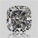 Natural Diamond 0.70 Carats, Cushion with  Cut, D Color, VS1 Clarity and Certified by GIA
