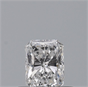 Diamante Natural 0.32 quilates, Radiante , Color D, claridad VVS2 y certificado GIA