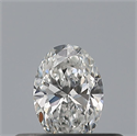 Diamante Natural 0.24 quilates, Ovalado , Color E, claridad VVS1 y certificado GIA
