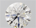 Natural Diamond 0.70 Carats, Round with Very Good Cut, F Color, SI1 Clarity and Certified by GIA