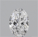 Diamante Natural 0.52 quilates, Ovalado , Color D, claridad IF y certificado GIA