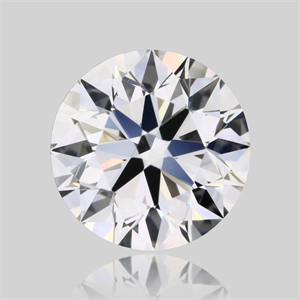 Picture of Natural Diamond 0.72 Carats, Round with Excellent Cut, H Color, VS1 Clarity and Certified by GIA