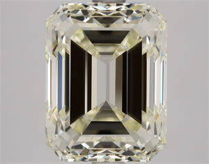 Foto Diamante Natural 3.04 quilates, Esmeralda , Color L, claridad VVS2 y certificado HRD de