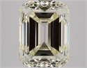 Diamante Natural 3.04 quilates, Esmeralda , Color L, claridad VVS2 y certificado HRD