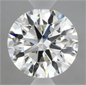 Lab Grown Diamond 2.81 Carats, Round with Ideal Cut, F Color, VS1 Clarity and Certified by IGI