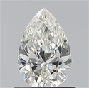 Diamante Natural 0.70 quilates, De pera , Color I, claridad VVS2 y certificado GIA