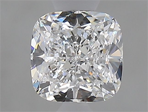Picture of Natural Diamond 0.77 Carats, Cushion with  Cut, D Color, VVS1 Clarity and Certified by GIA