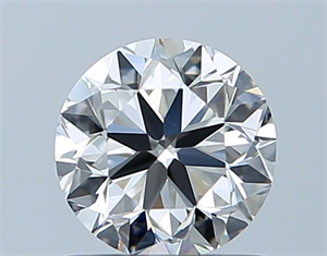Picture of Natural Diamond 0.90 Carats, Round with Very Good Cut, I Color, VVS1 Clarity and Certified by GIA