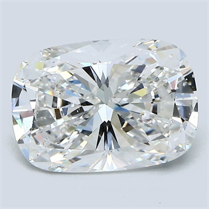 Picture of Natural Diamond 3.04 Carats, Cushion with  Cut, E Color, SI2 Clarity and Certified by GIA