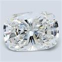 Natural Diamond 3.04 Carats, Cushion with  Cut, E Color, SI2 Clarity and Certified by GIA