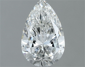 Picture of Natural Diamond 0.50 Carats, Pear with  Cut, G Color, VVS1 Clarity and Certified by GIA
