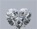 Natural Diamond 0.30 Carats, Heart with  Cut, H Color, VVS1 Clarity and Certified by GIA